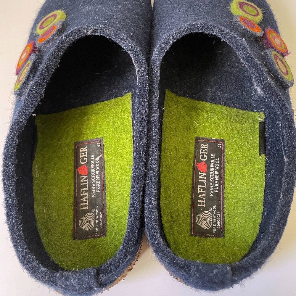 Haflinger wool clogs - Chloe - EU41/US10.5 - Picture 3 of 4